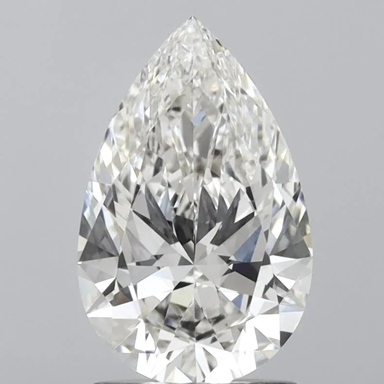 1.53ct Pear Lab Grown Diamond (Colour G, Clarity VVS2, IGI Certified)