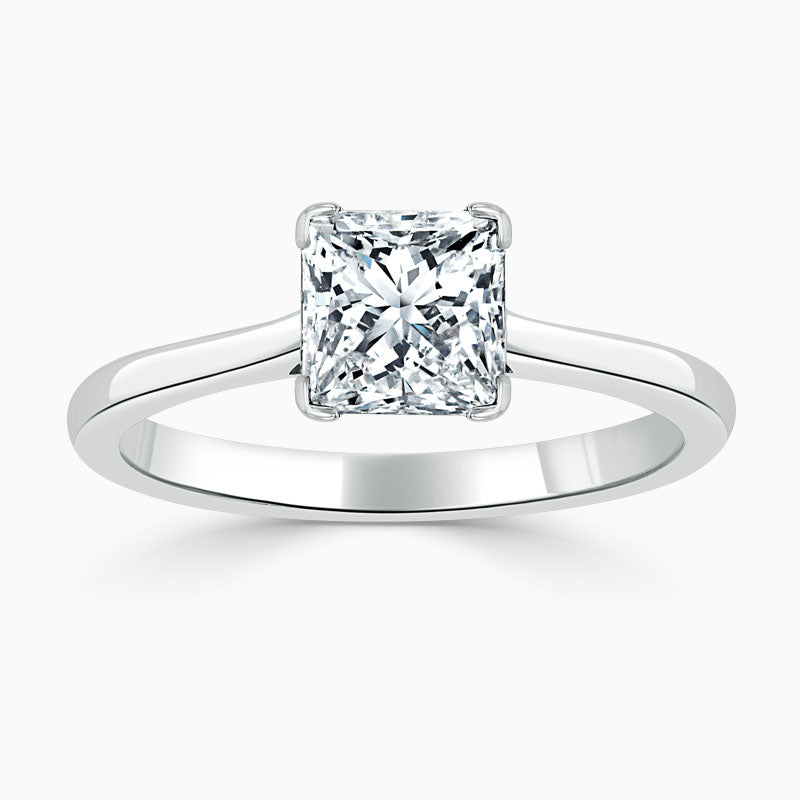 Solitaire Princess Diamond Engagement Ring