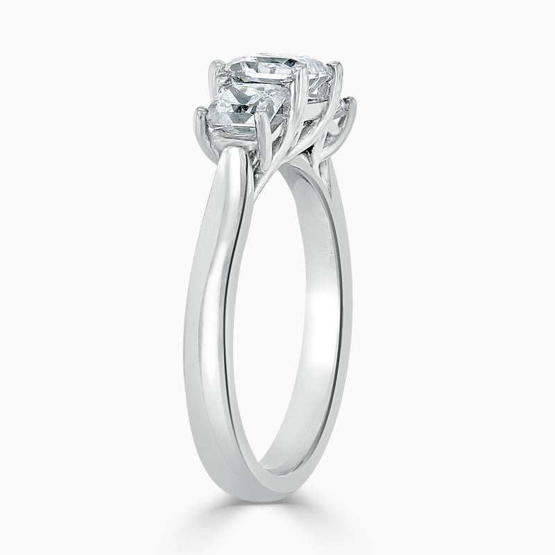 Trilogy Princess Diamond Engagement Ring
