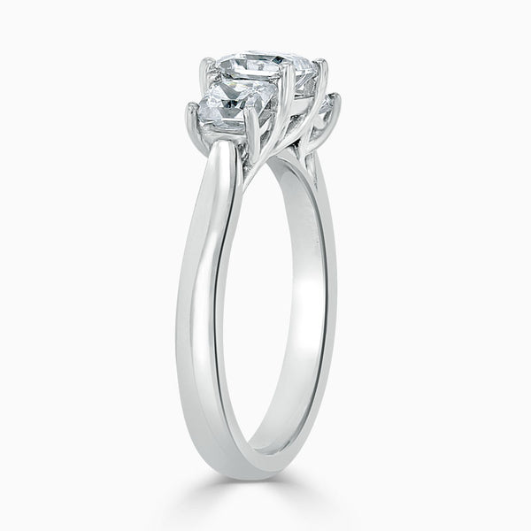 Trilogy Princess Diamond Engagement Ring