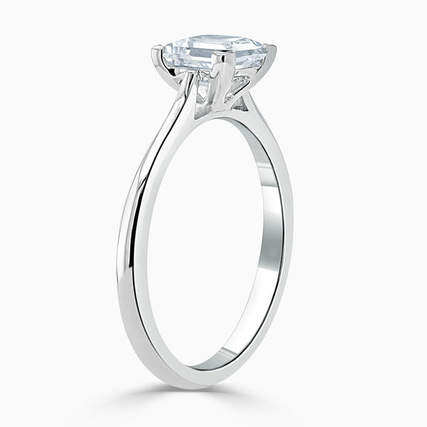 Solitaire Princess Diamond Engagement Ring