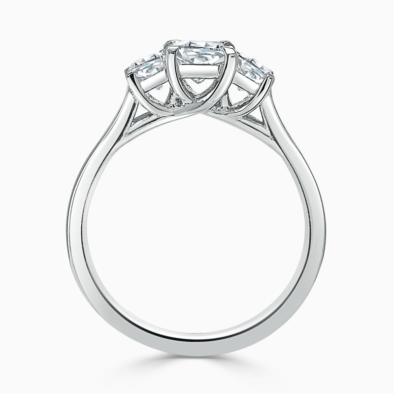 Trilogy Princess Diamond Engagement Ring